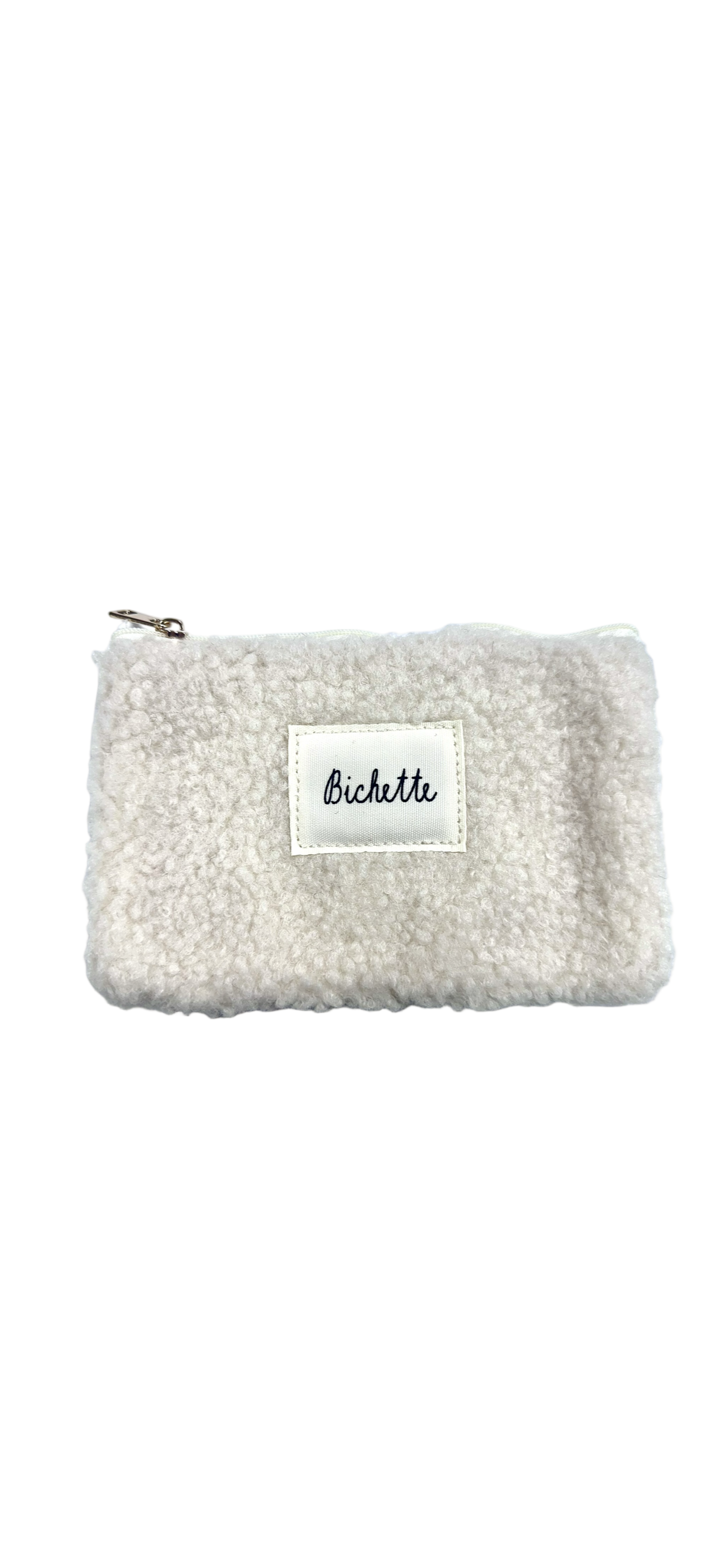 Pochette « Bichette (moumoute) » - Blanc