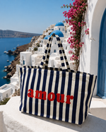Tote Bag Amour Bleu