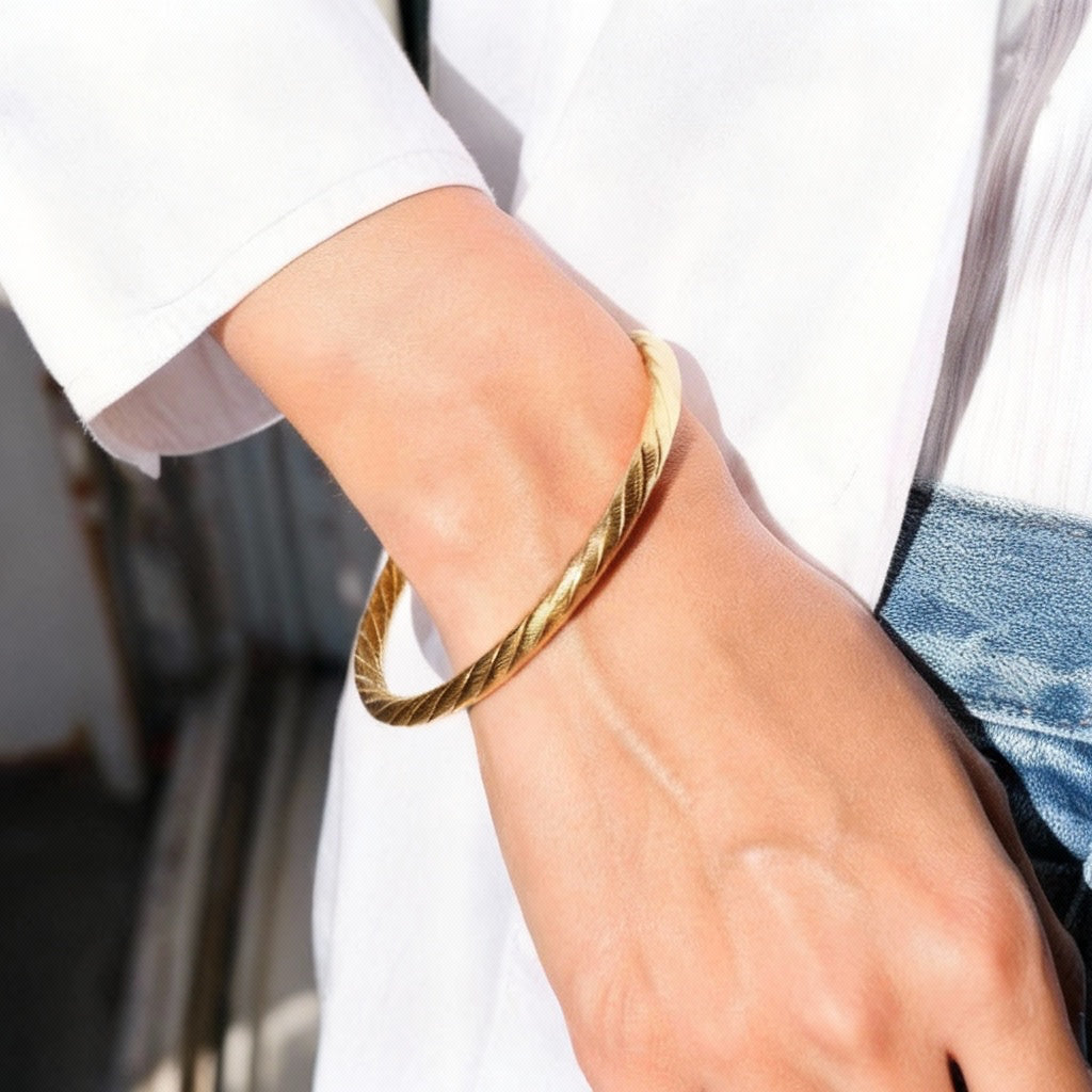 Jonc torsadé simple