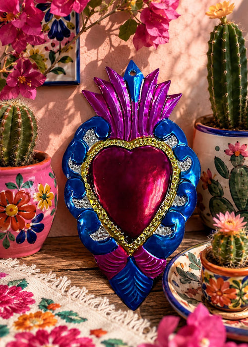Ex Voto Bleu Rouge Rose