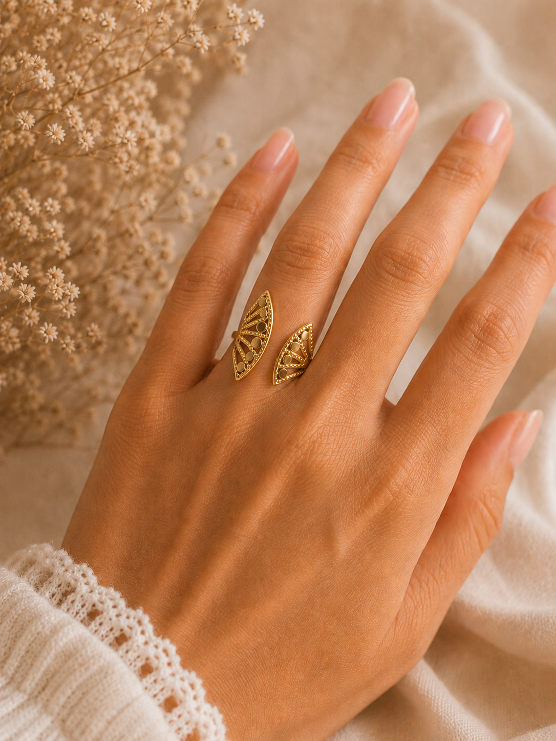 Bague ouverte Venti