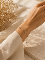 Gourmette « Maille marine »