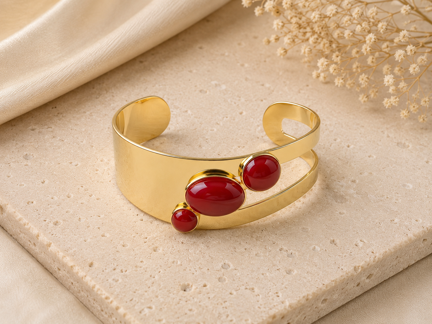 Bracelet manchette « Sora »