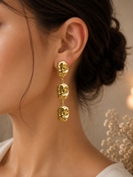 Boucles simple gold triple