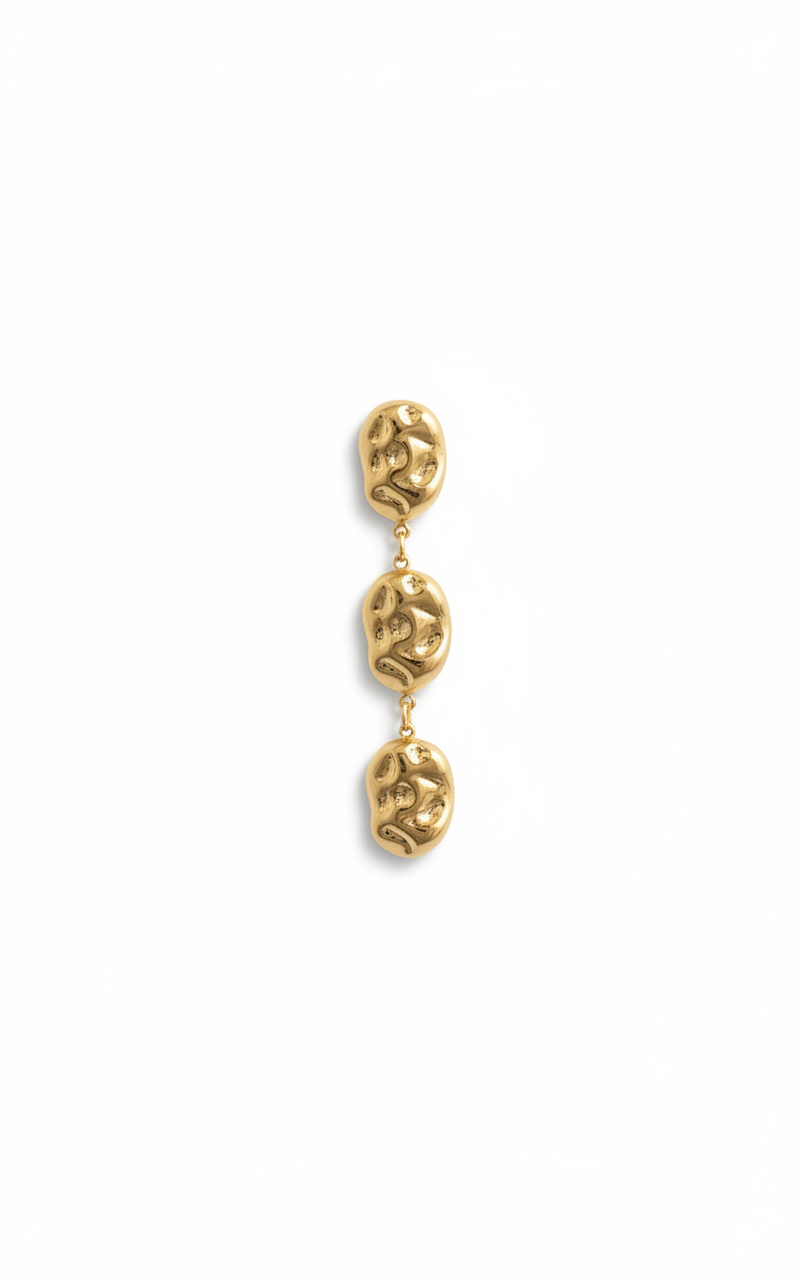 Boucles simple gold triple