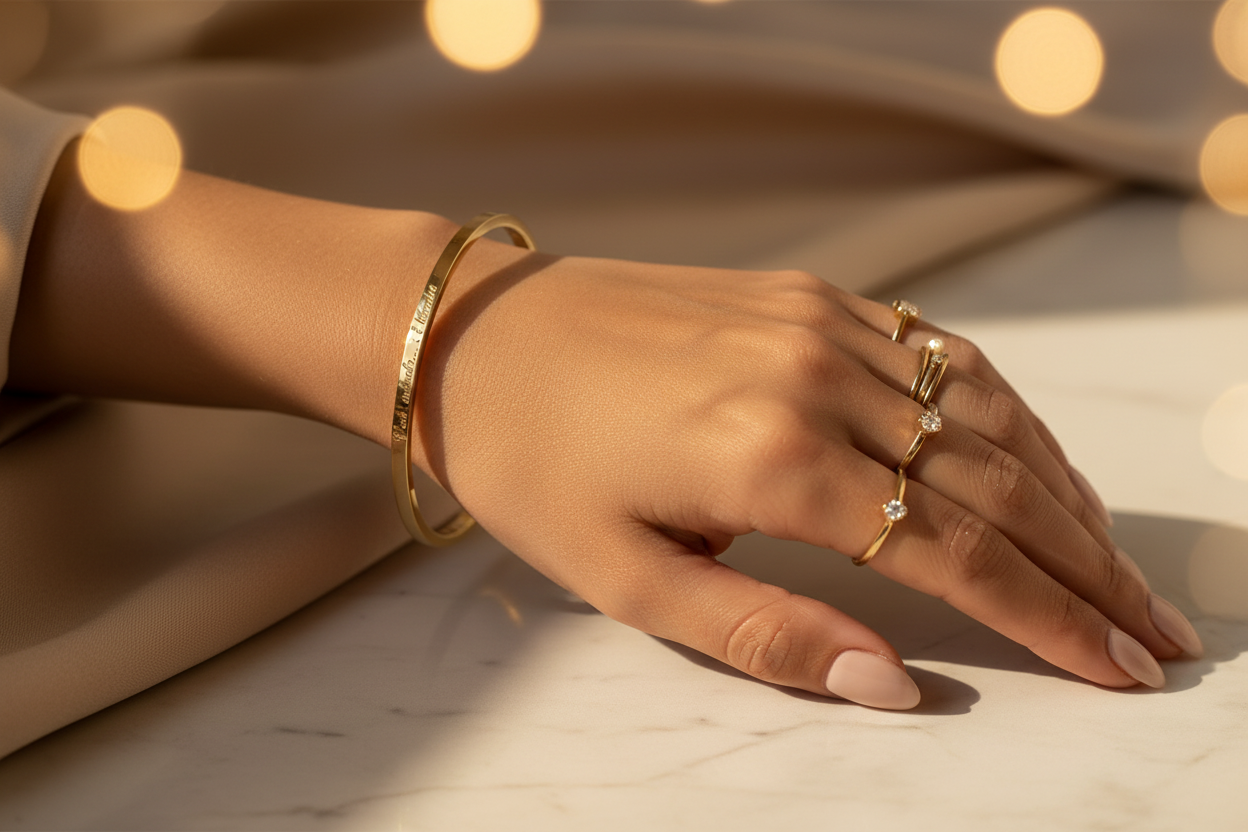 Jonc à message – Inspiration & Bonheur