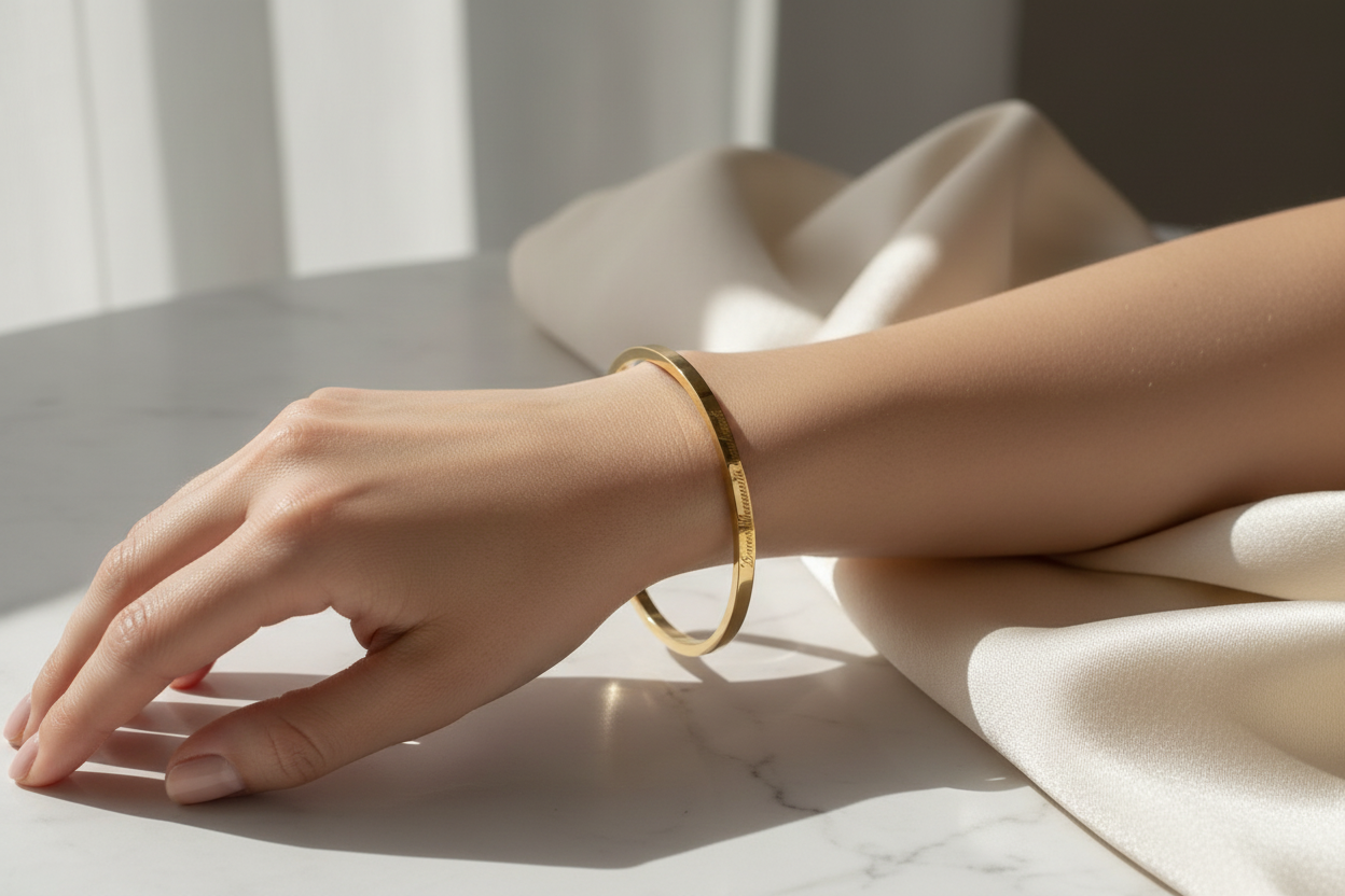 Jonc à message - Famille élargie (Tata, Marraine, Filleule)